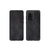 Husa Samsung Galaxy S20 Ultra, Premium Flip Book Leather, Piele Ecologica, Negru